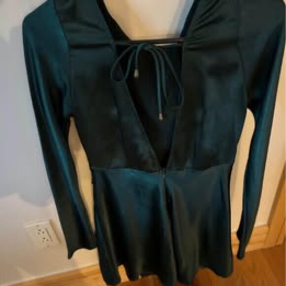 Hello Molly Satin Mini Dress - Picture 4 of 5